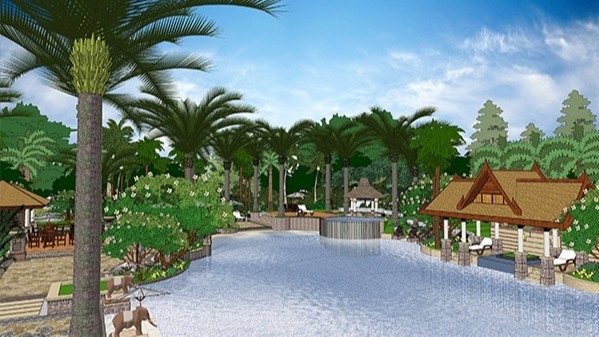 海南海口·美兰高尔夫温泉酒店景观设计