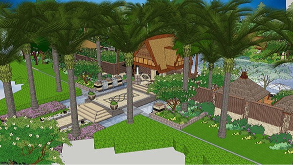海南海口·美兰高尔夫温泉酒店景观设计
