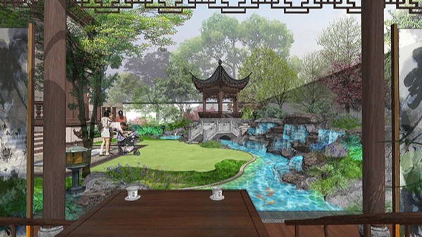 福建泉州·惠安私家别墅庭院景观设计