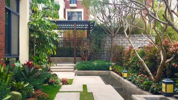 惠州大亚湾碧桂园某别墅庭院景观设计