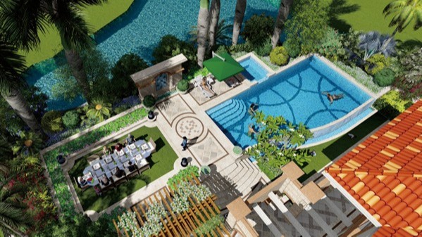 海南三亚·山水国际别墅区景观设计